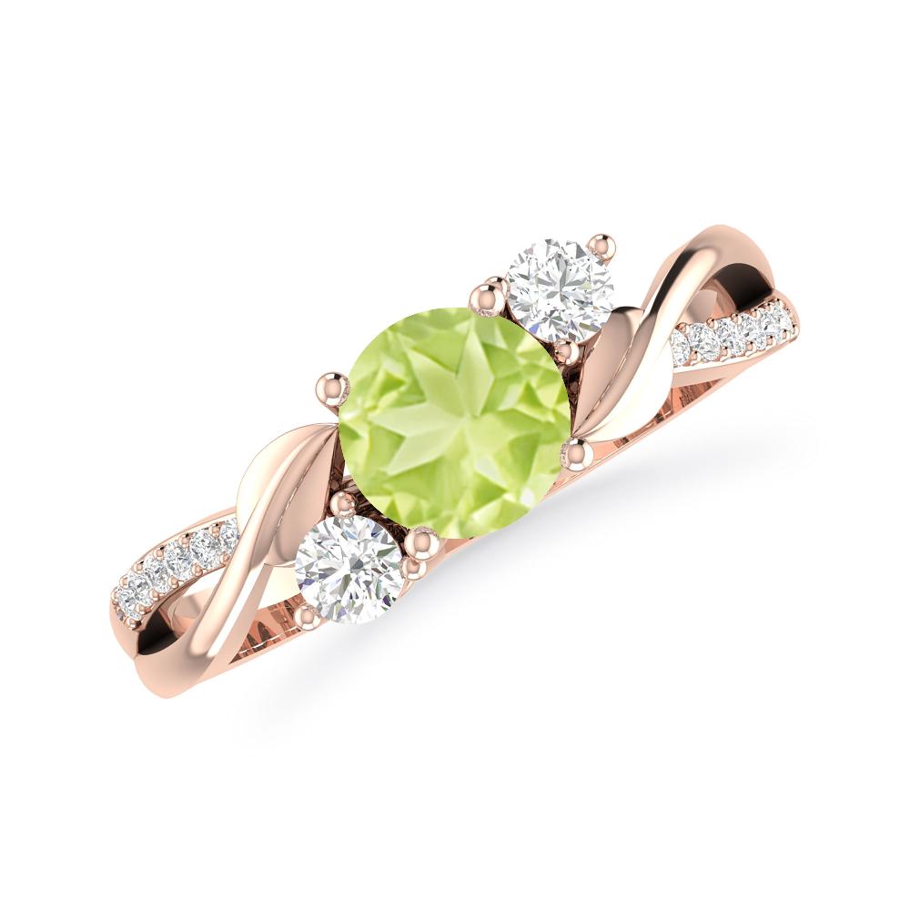 Rose Gold - Peridot