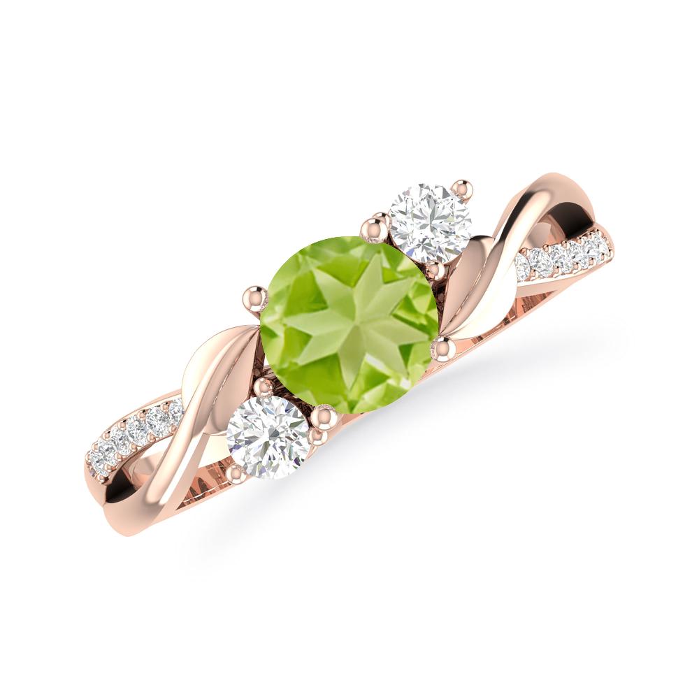 Rose Gold - Peridot