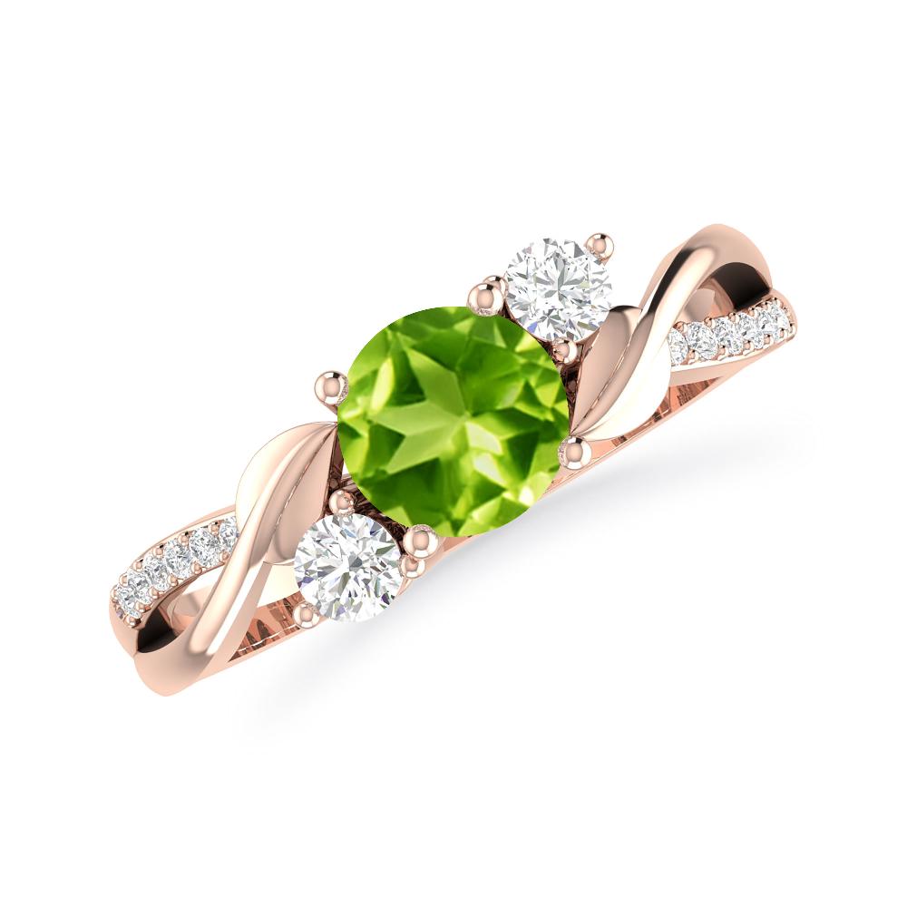 Rose Gold - Peridot