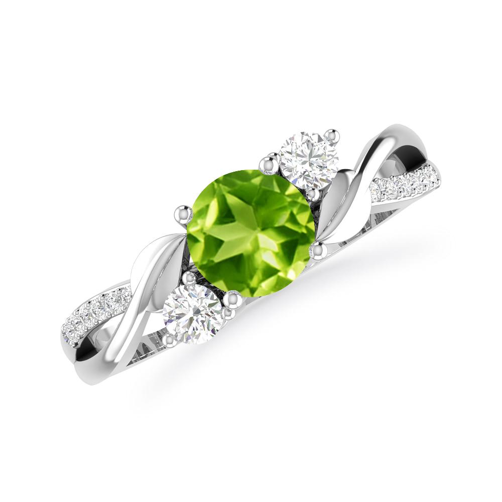 White Gold - Peridot