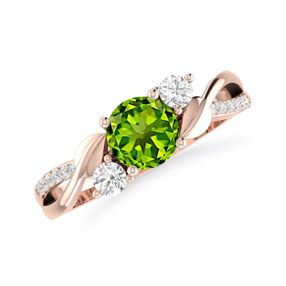 Rose Gold - Peridot