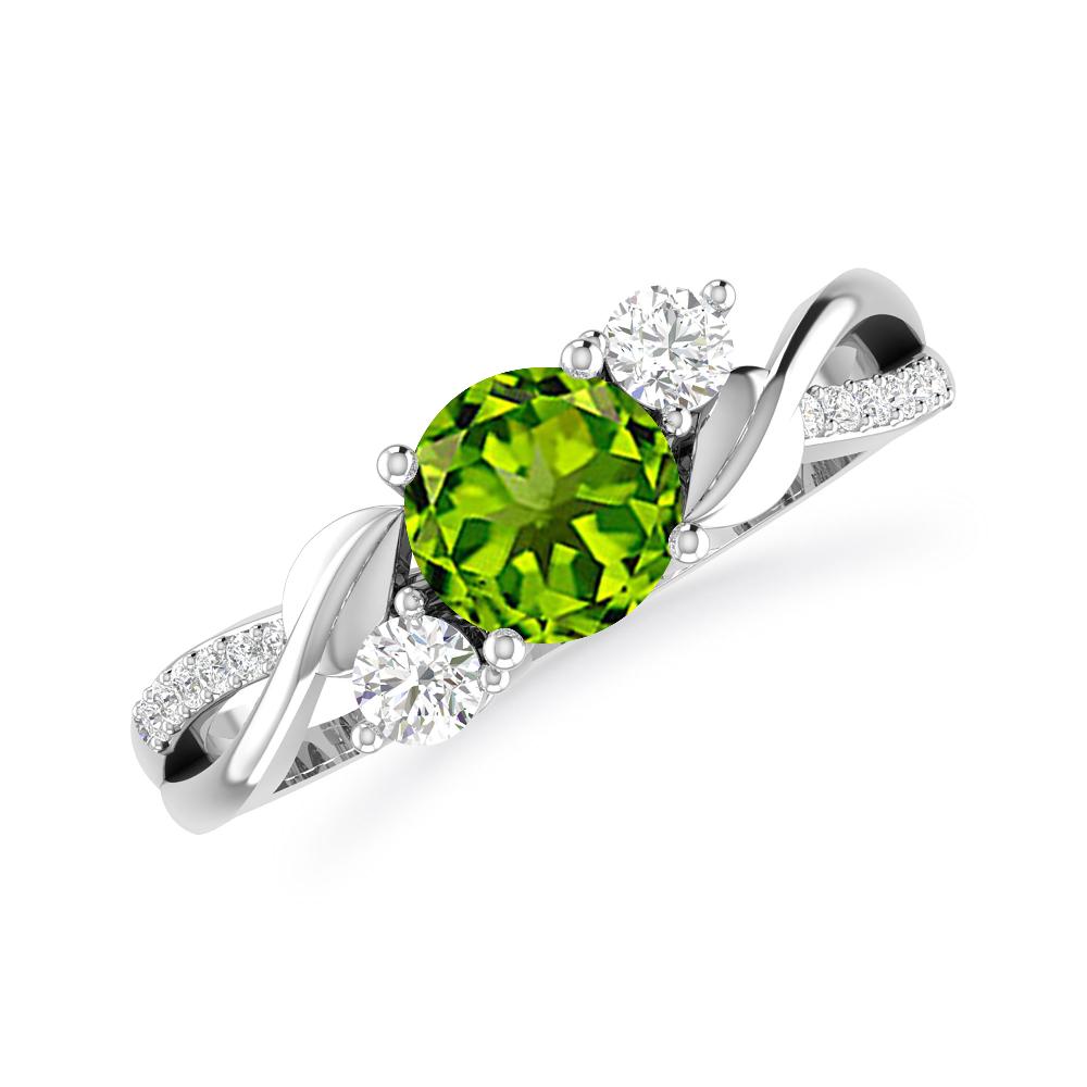 White Gold - Peridot