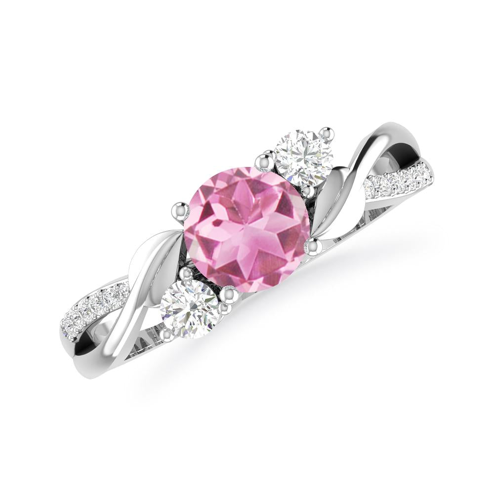 White Gold - Pink Tourmaline