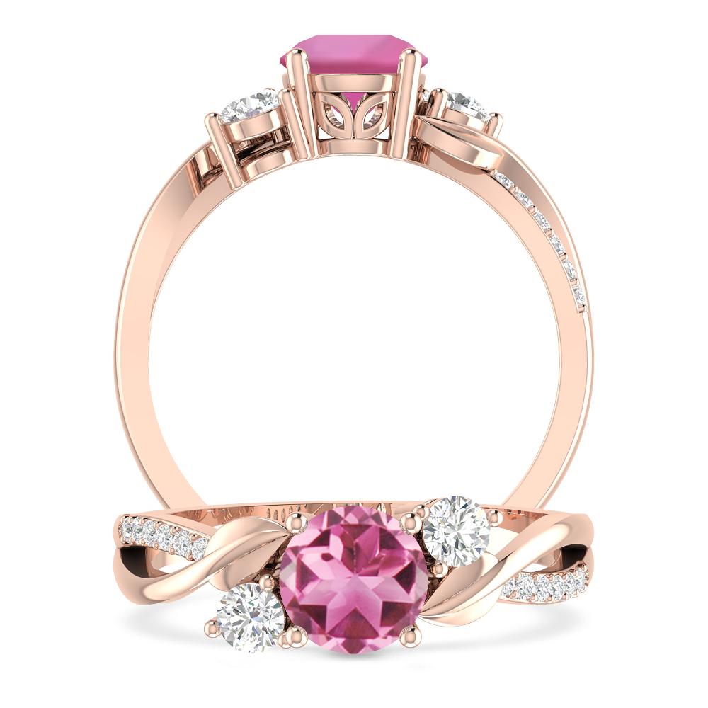 Rose Gold - Pink Tourmaline