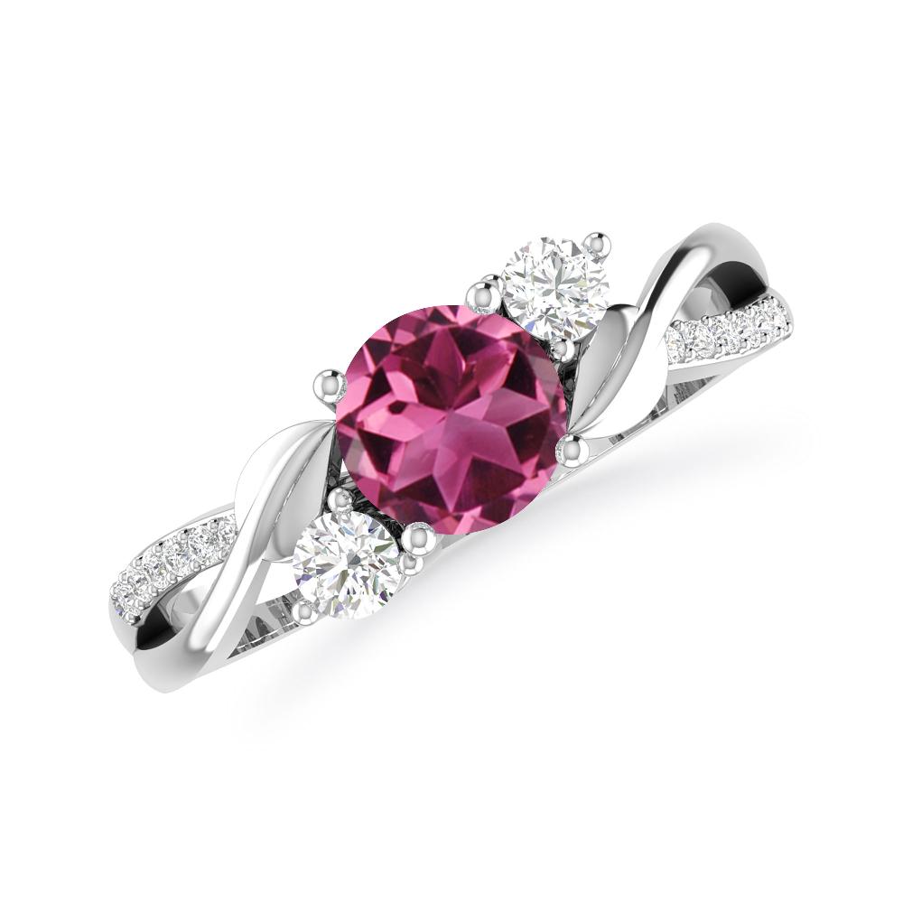 White Gold - Pink Tourmaline