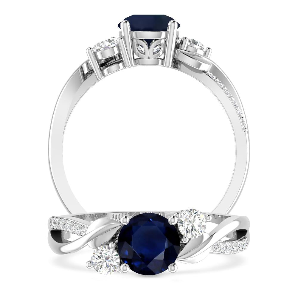 White Gold - Sapphire