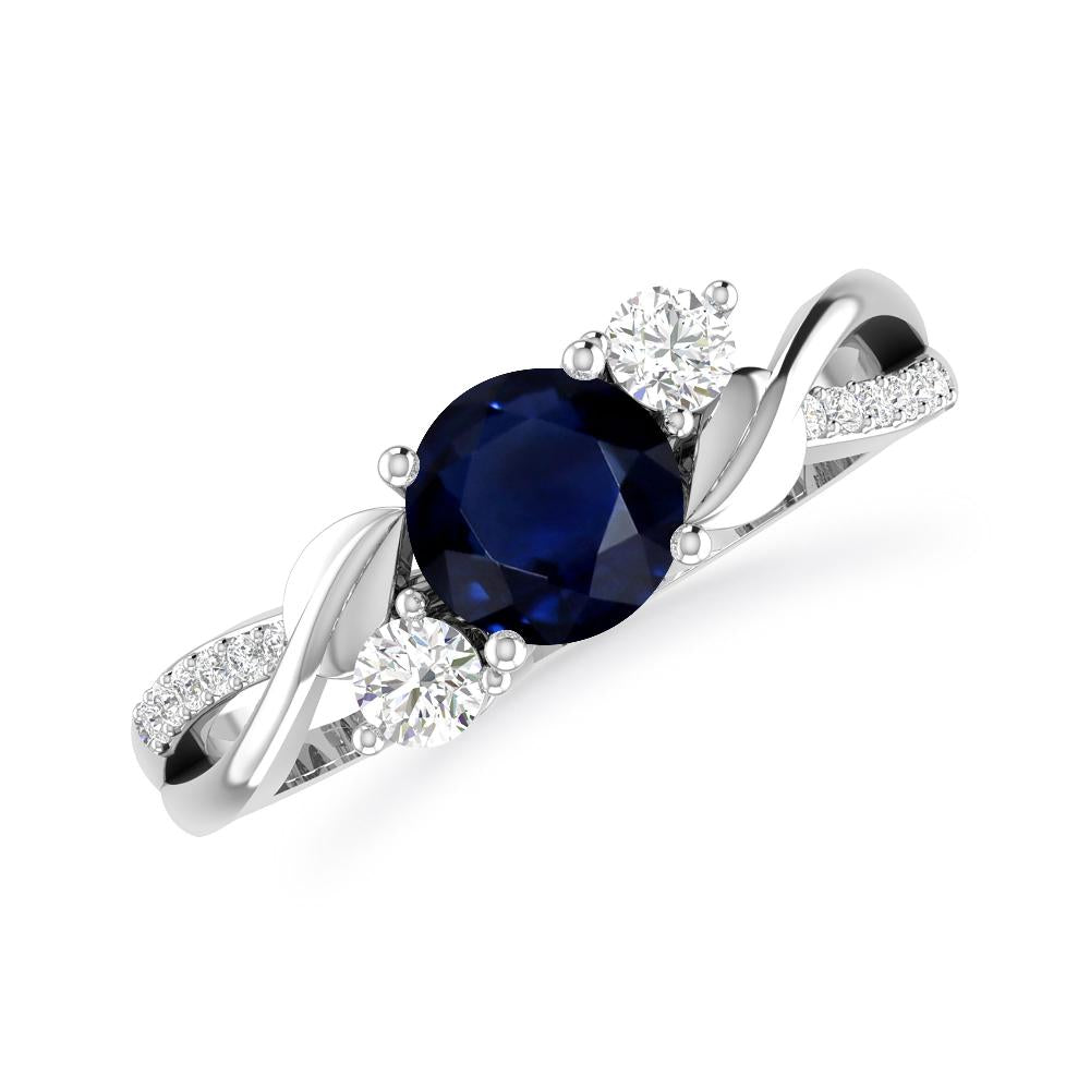 White Gold - Sapphire