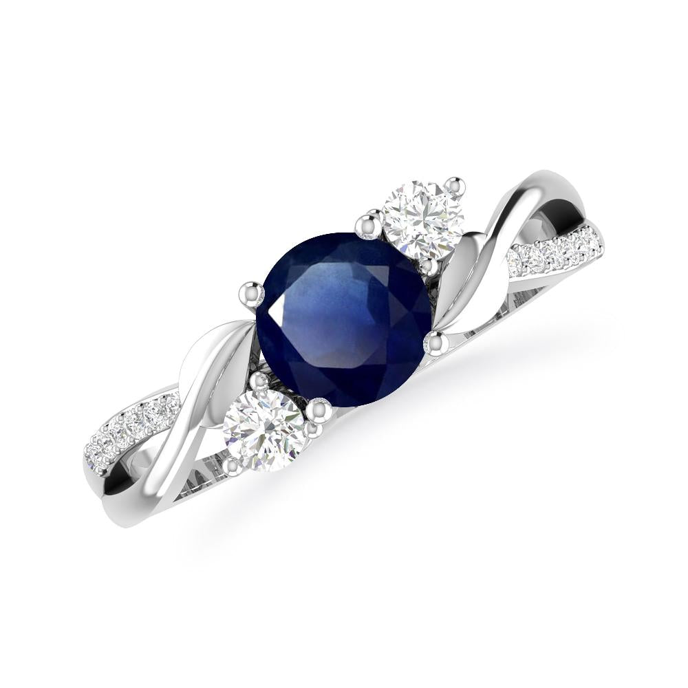 White Gold - Sapphire