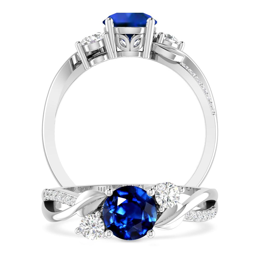 White Gold - Sapphire