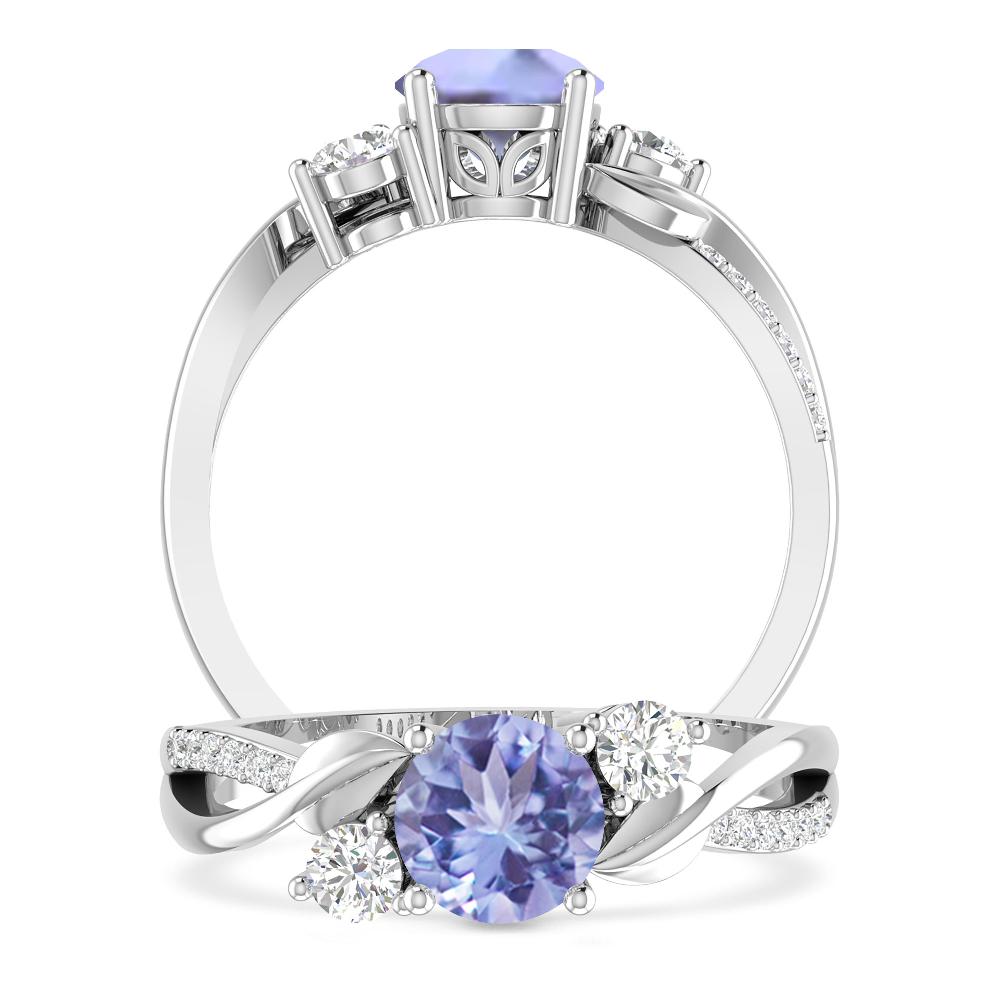 White Gold - Tanzanite