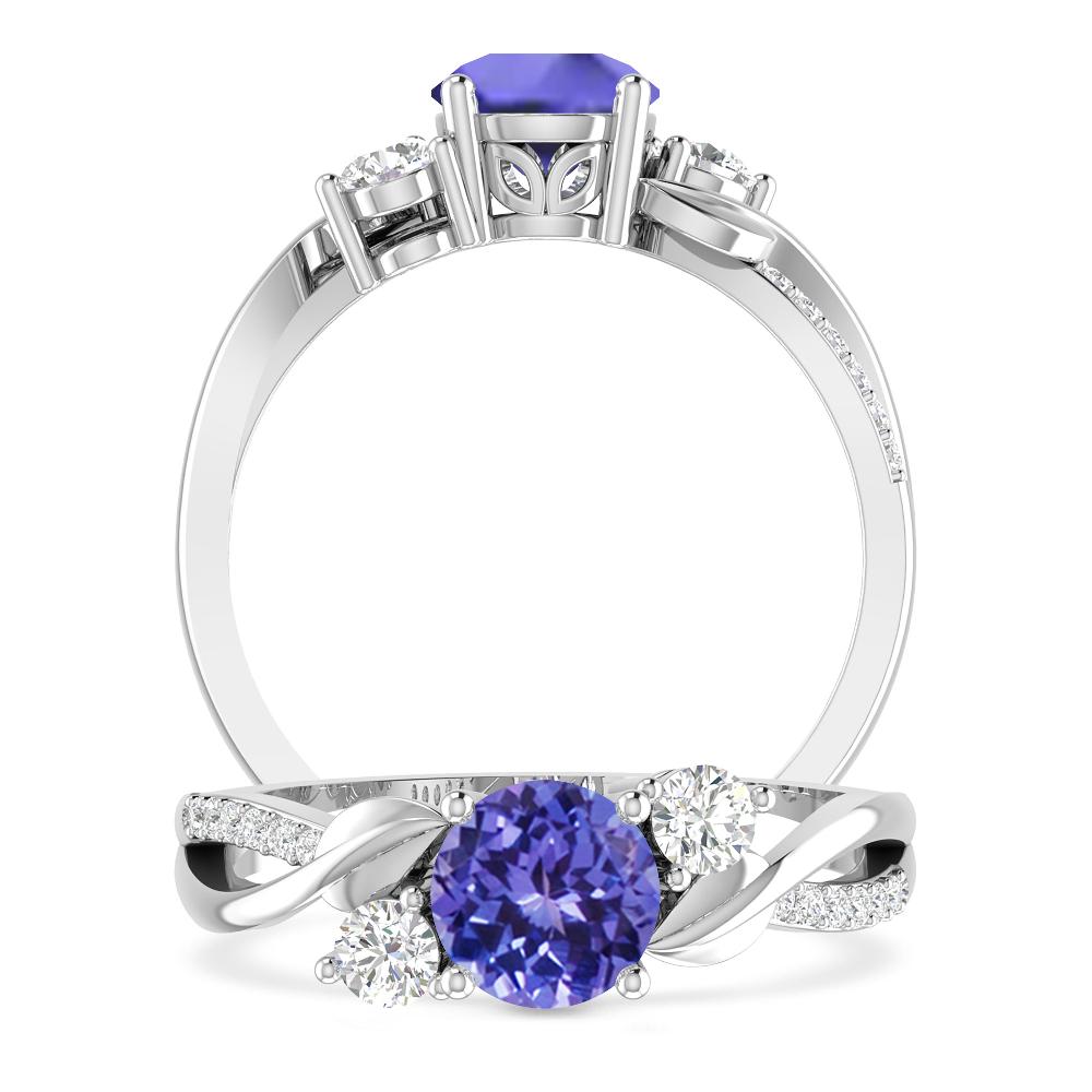 White Gold - Tanzanite