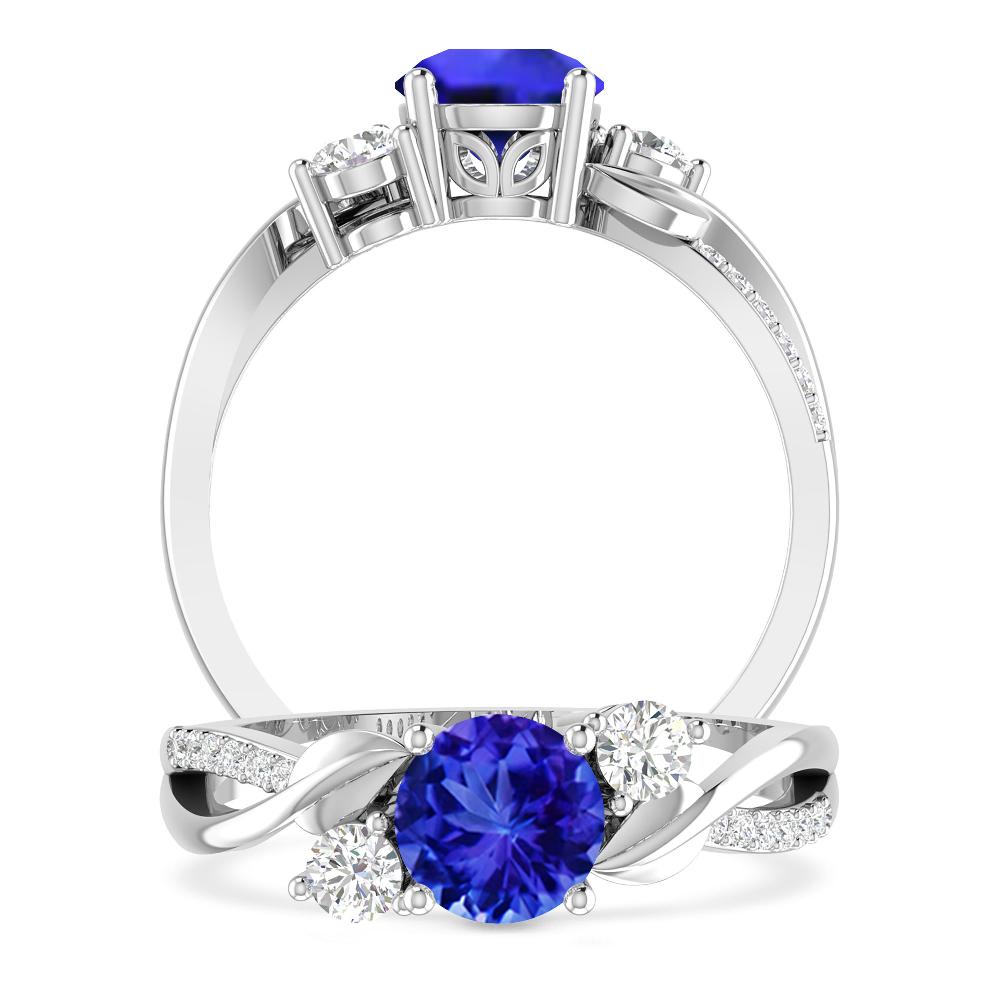 White Gold - Tanzanite