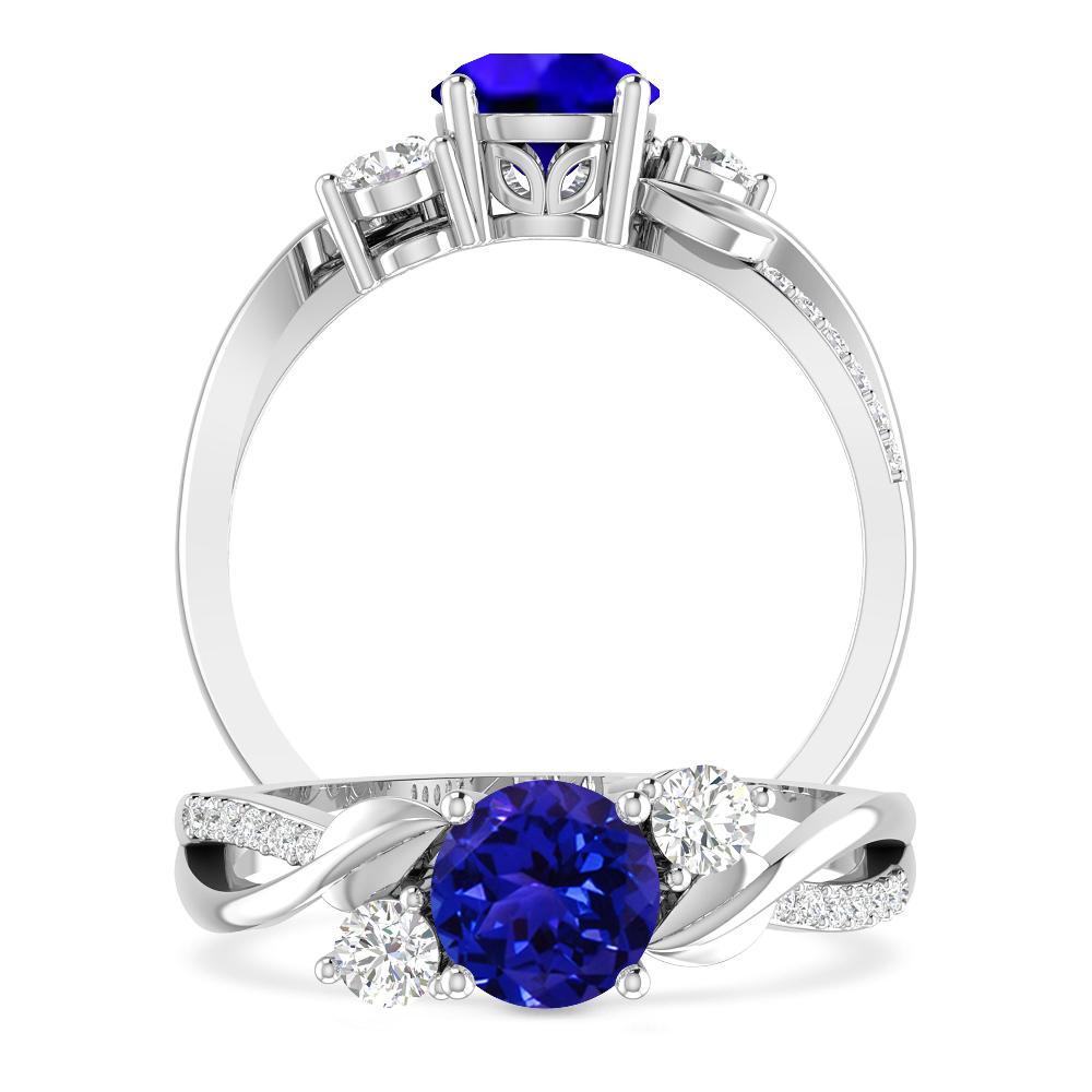 White Gold - Tanzanite