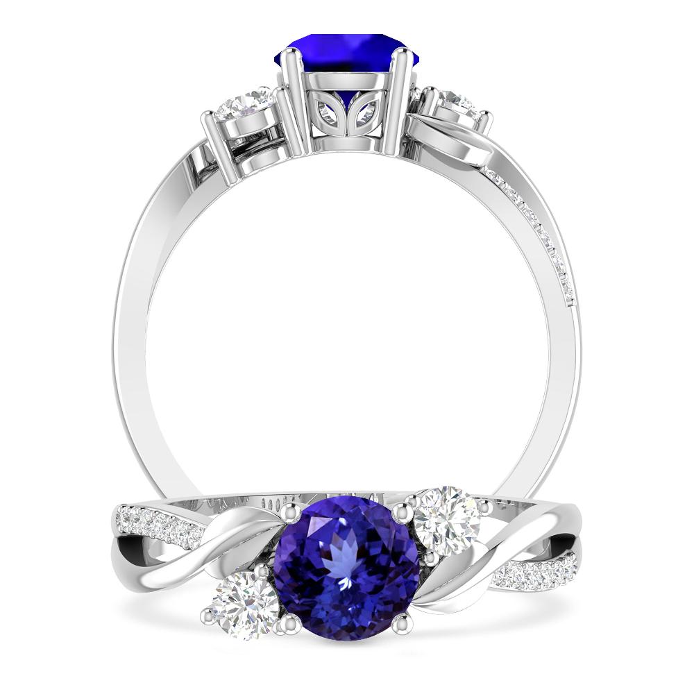 White Gold - Tanzanite