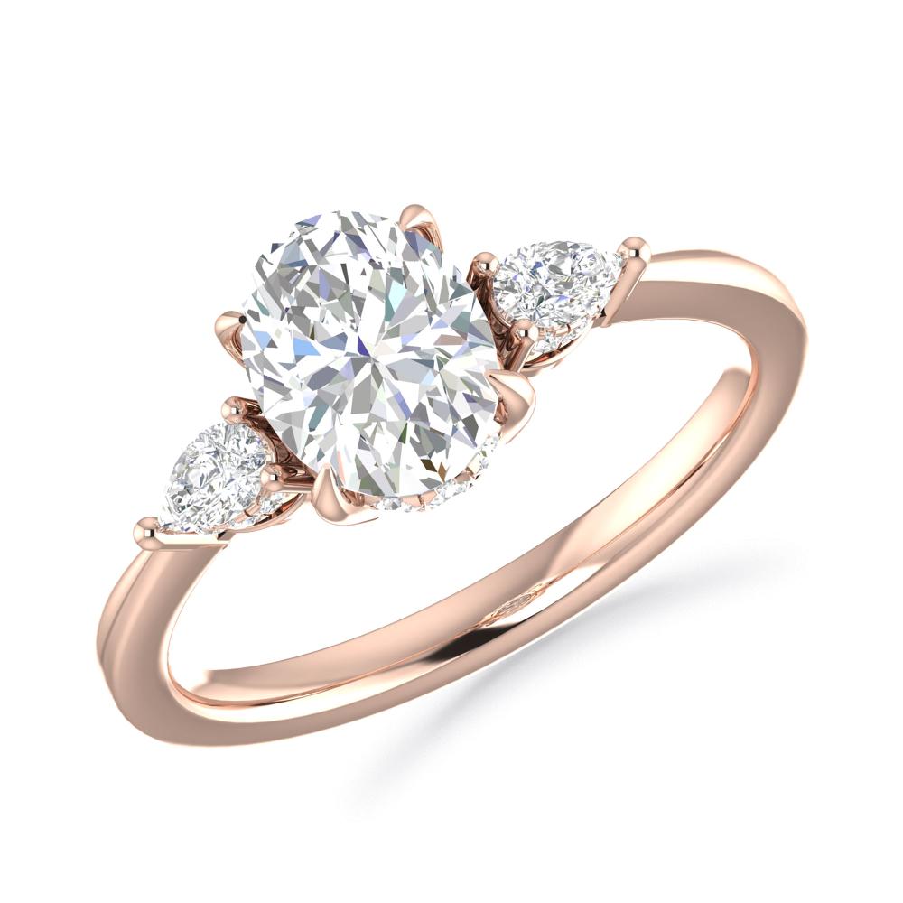 Rose Gold - Oval