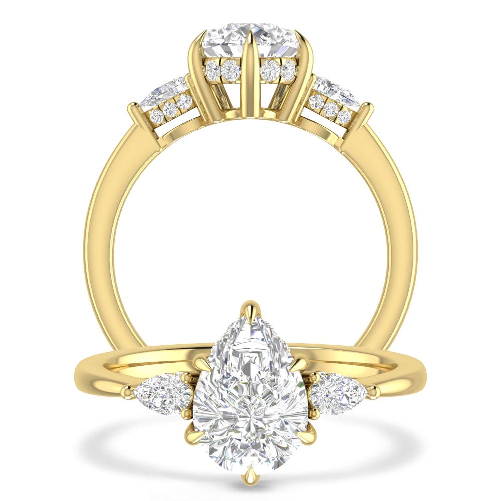 Yellow Gold - Pear