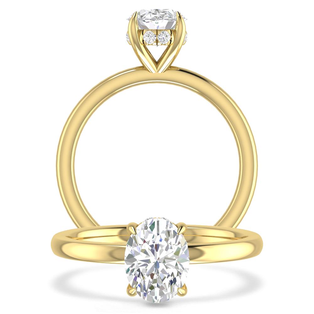 Yellow Gold - Oval