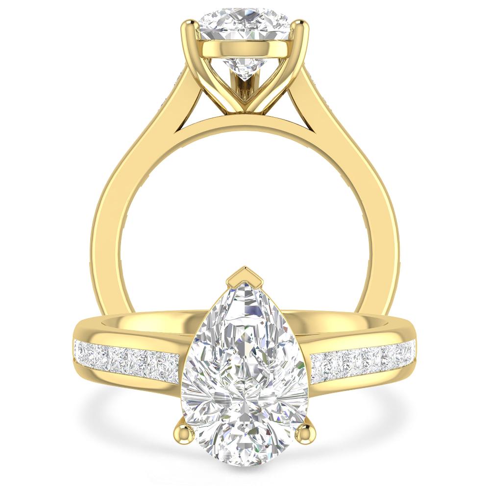 Yellow Gold - Pear