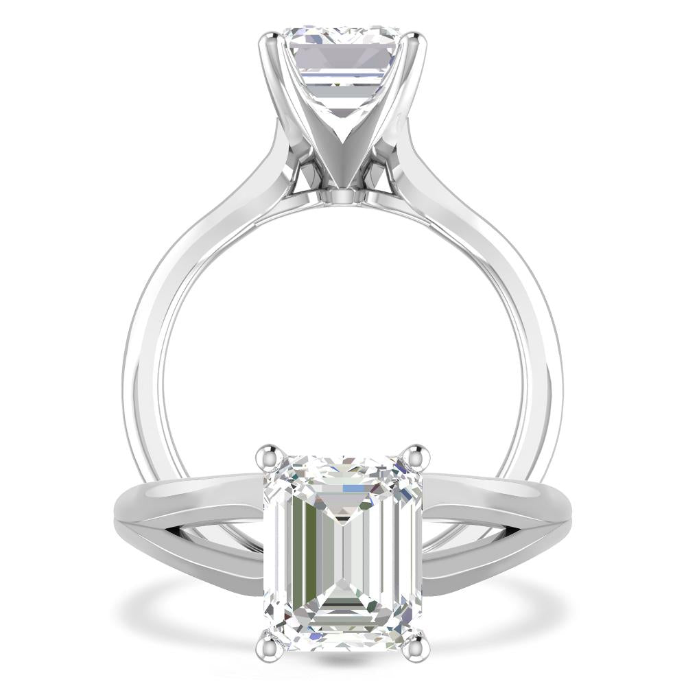 White Gold - Emerald