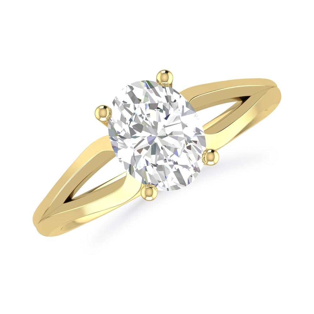 Yellow Gold - Oval