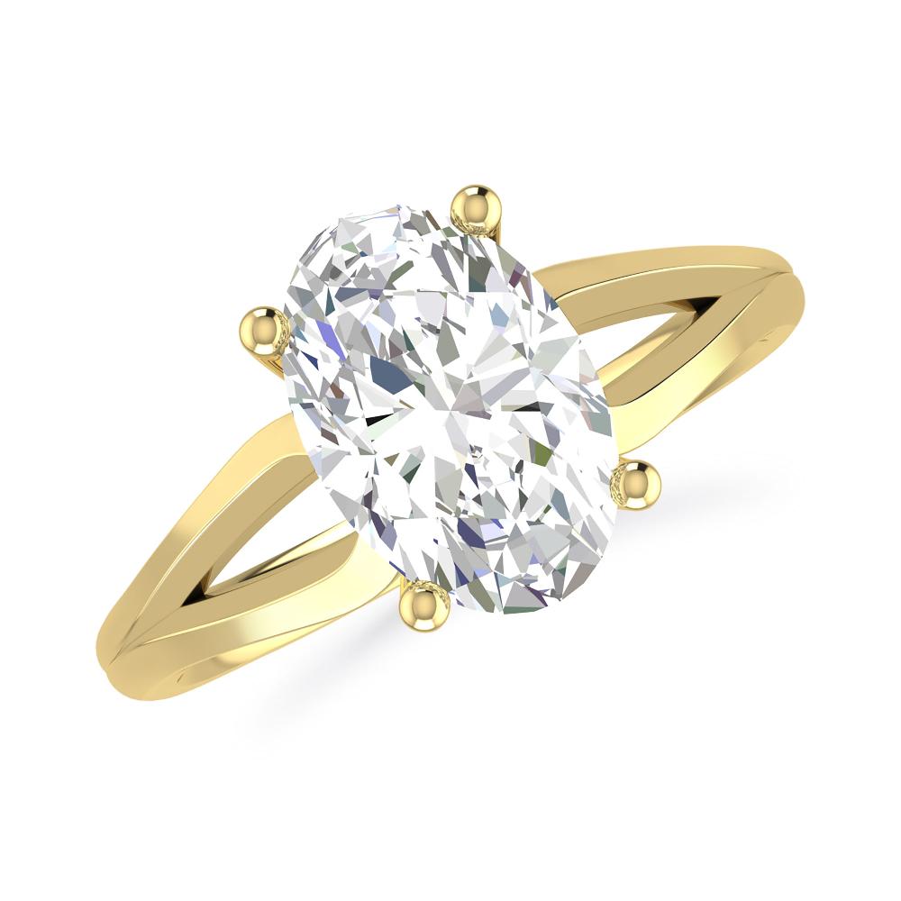 Yellow Gold - Oval