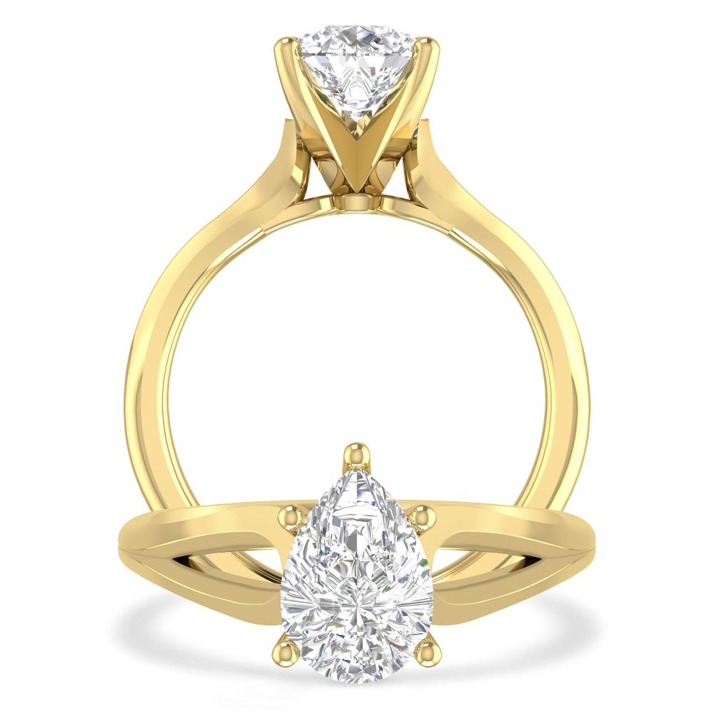 Yellow Gold - Pear