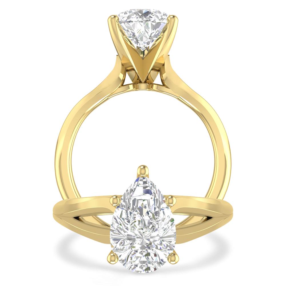 Yellow Gold - Pear