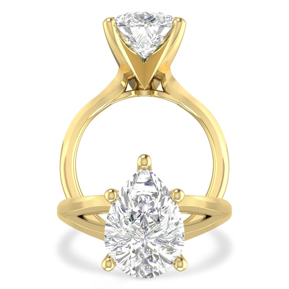 Yellow Gold - Pear