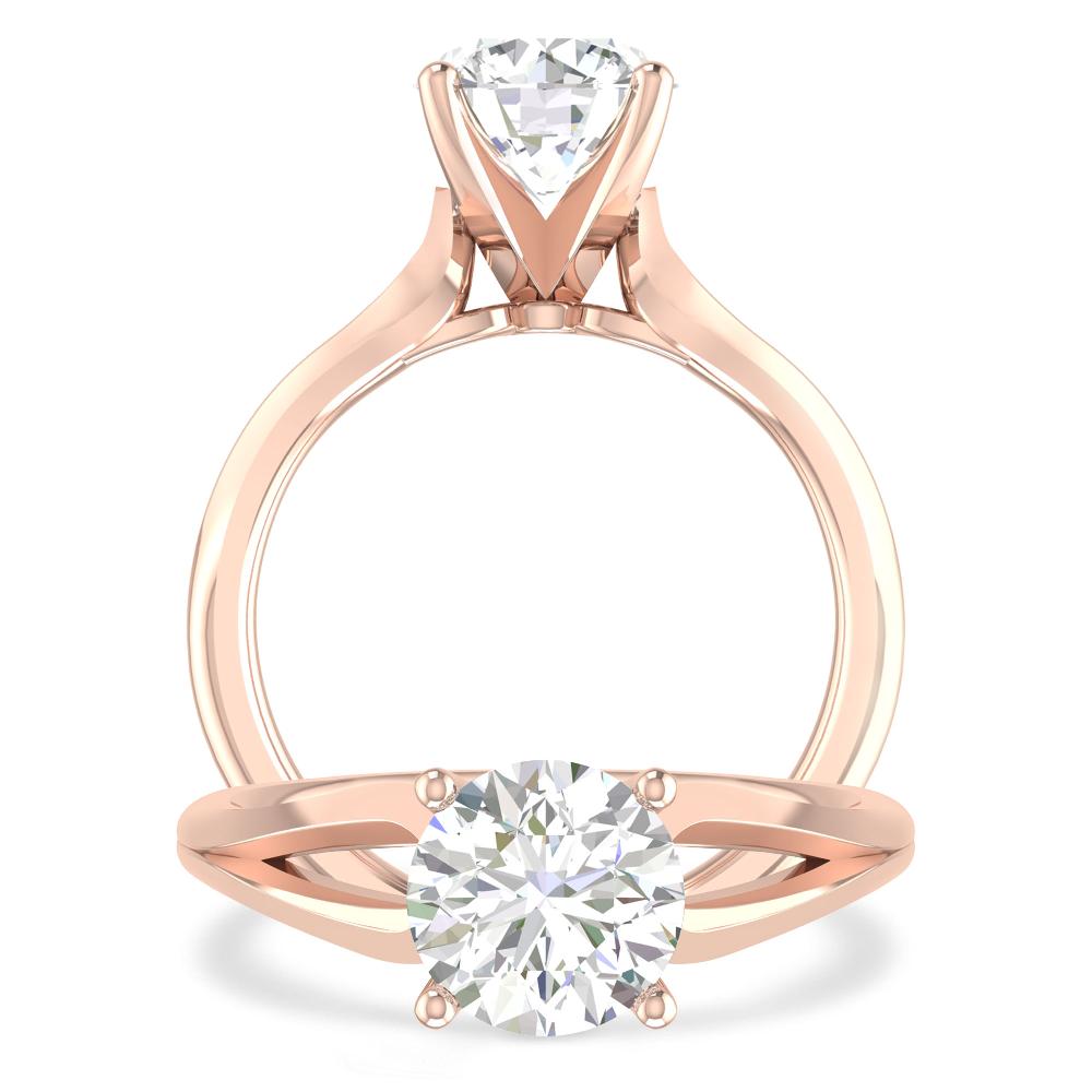 Rose Gold - Round