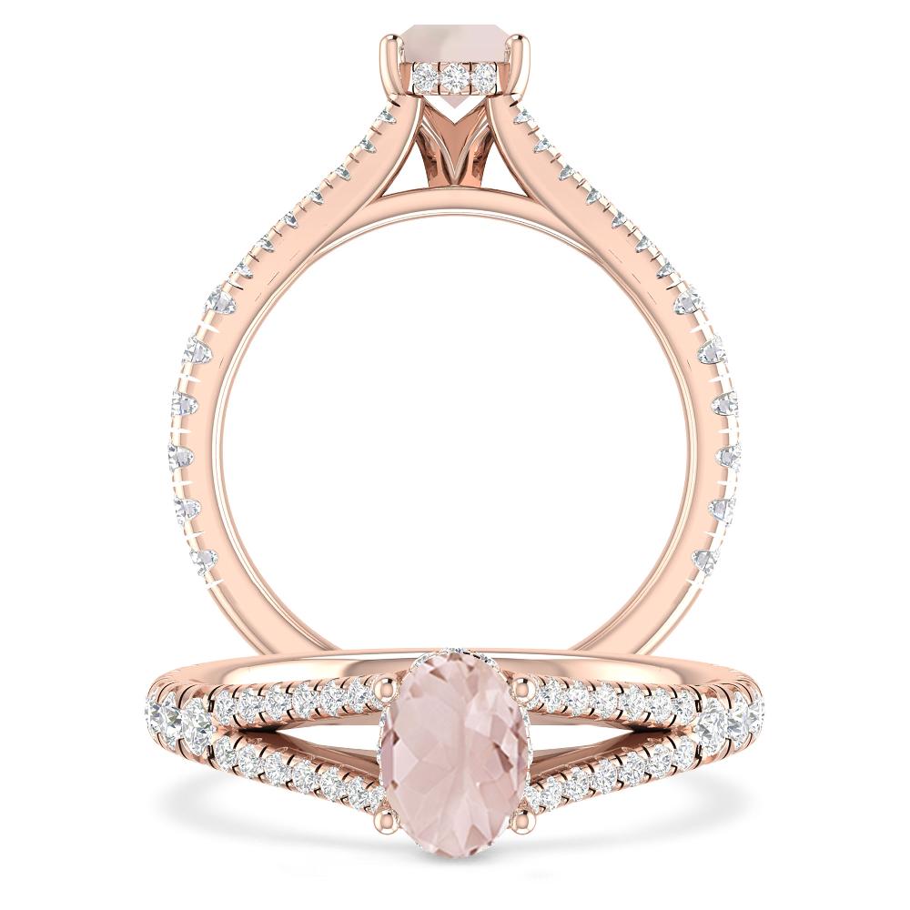 Rose Gold - Morganite