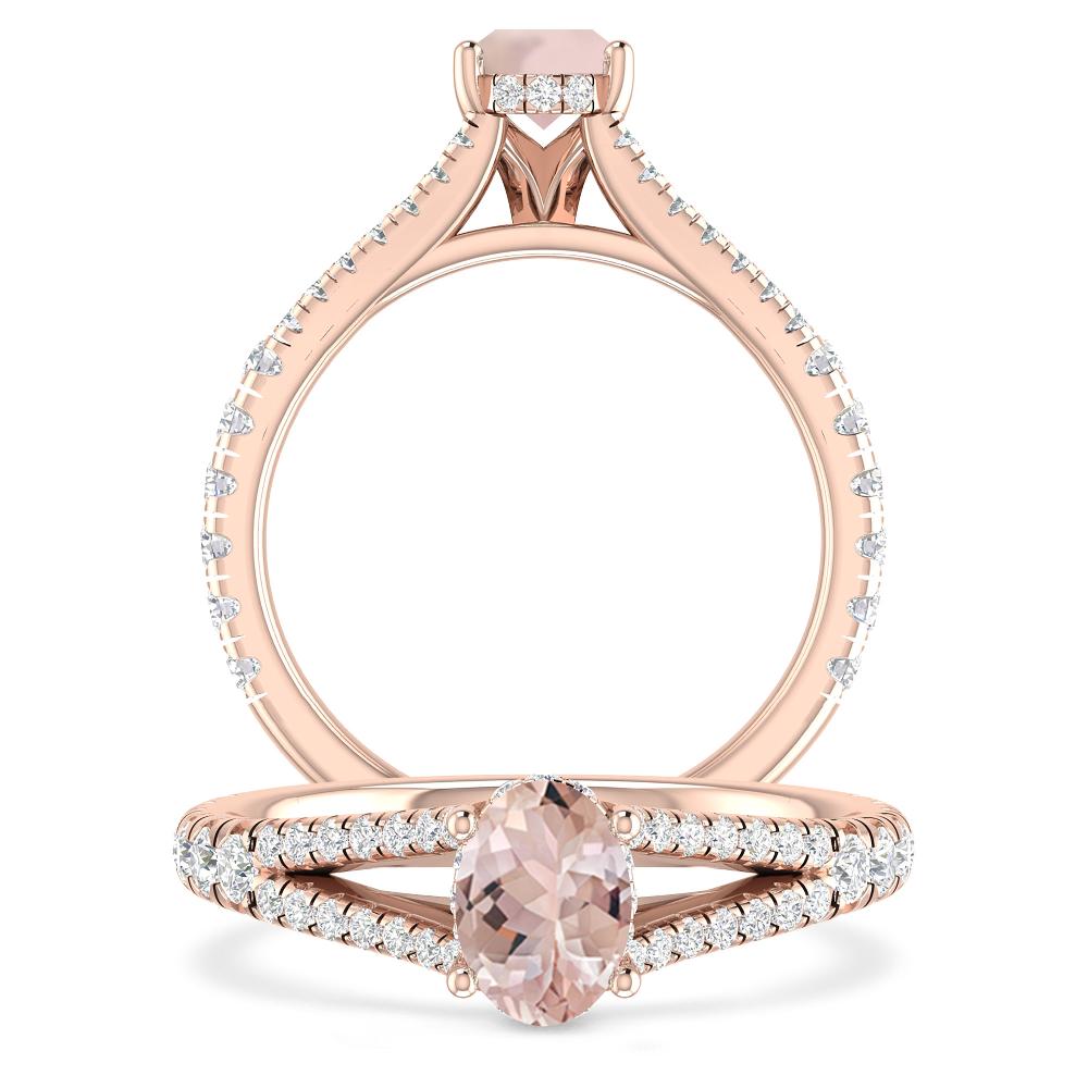 Rose Gold - Morganite