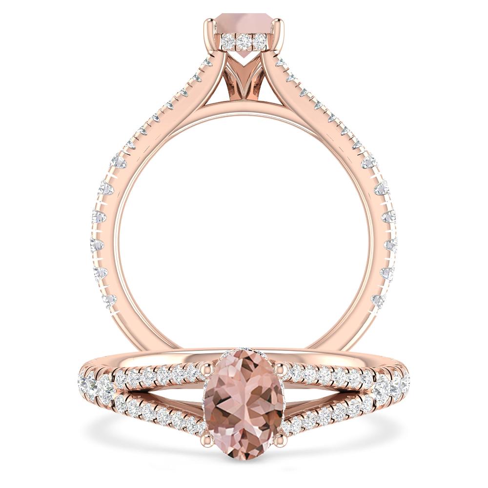 Rose Gold - Morganite