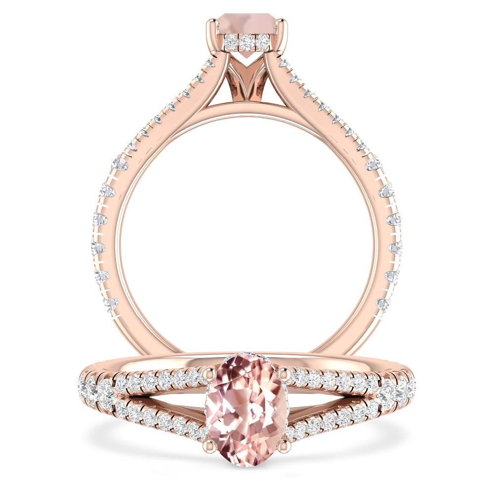 Rose Gold - Morganite