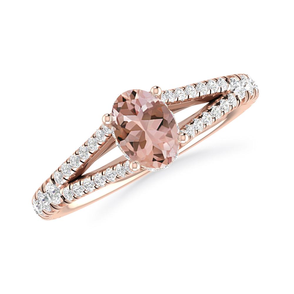 Rose Gold - Morganite