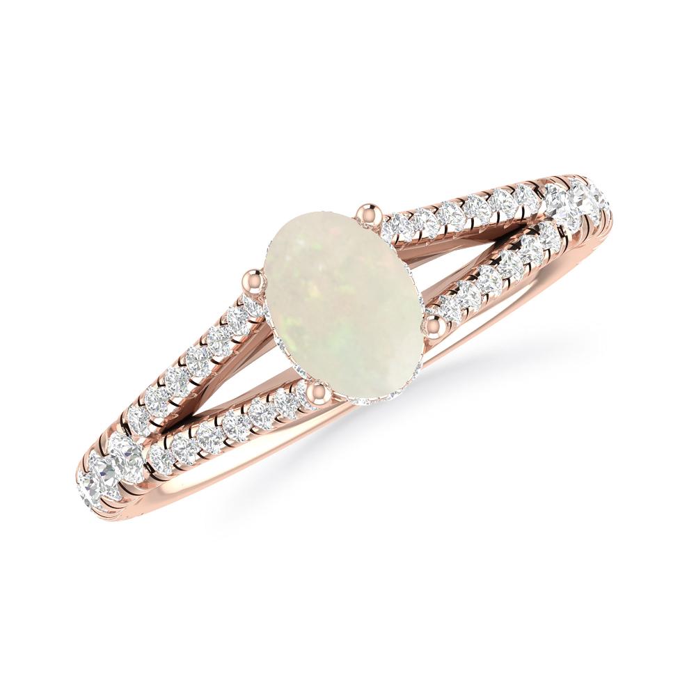 Rose Gold - Opal