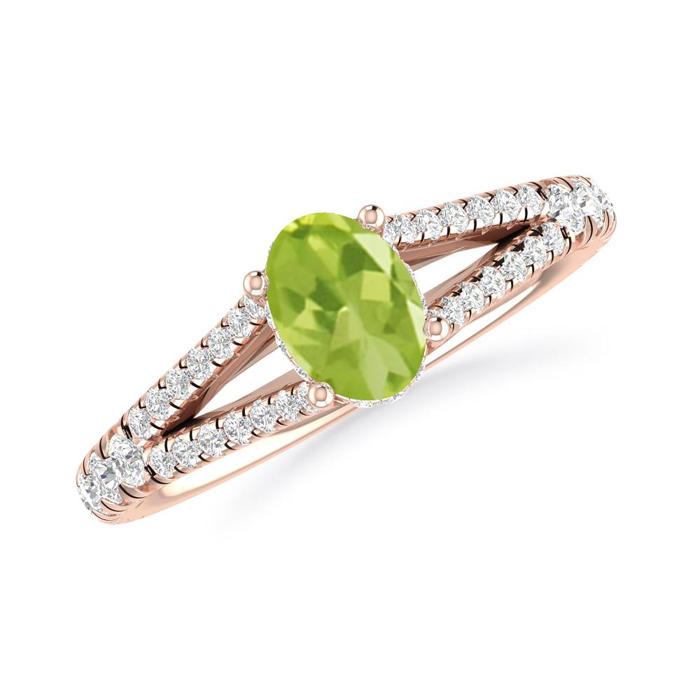 Rose Gold - Peridot