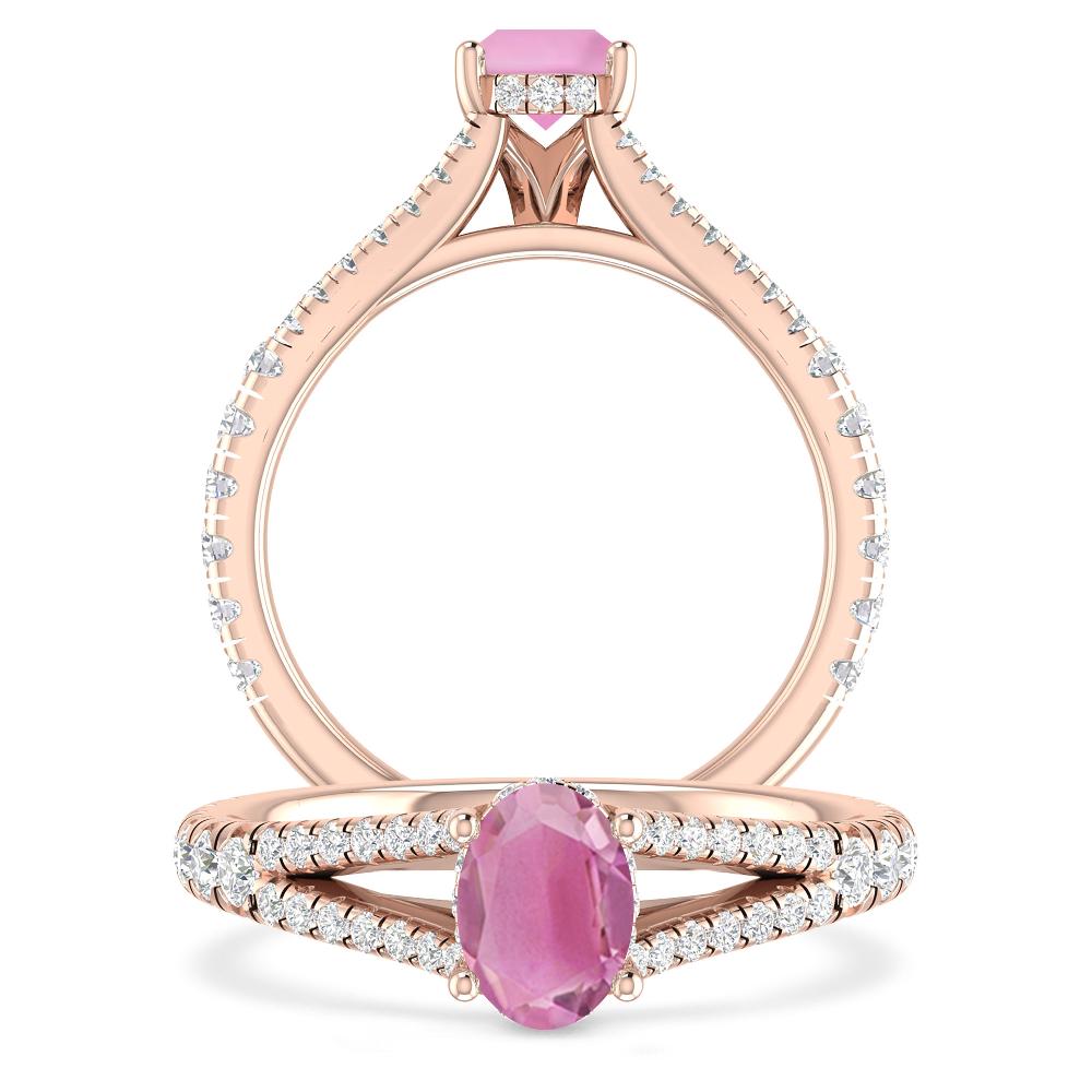 Rose Gold - Pink Tourmaline