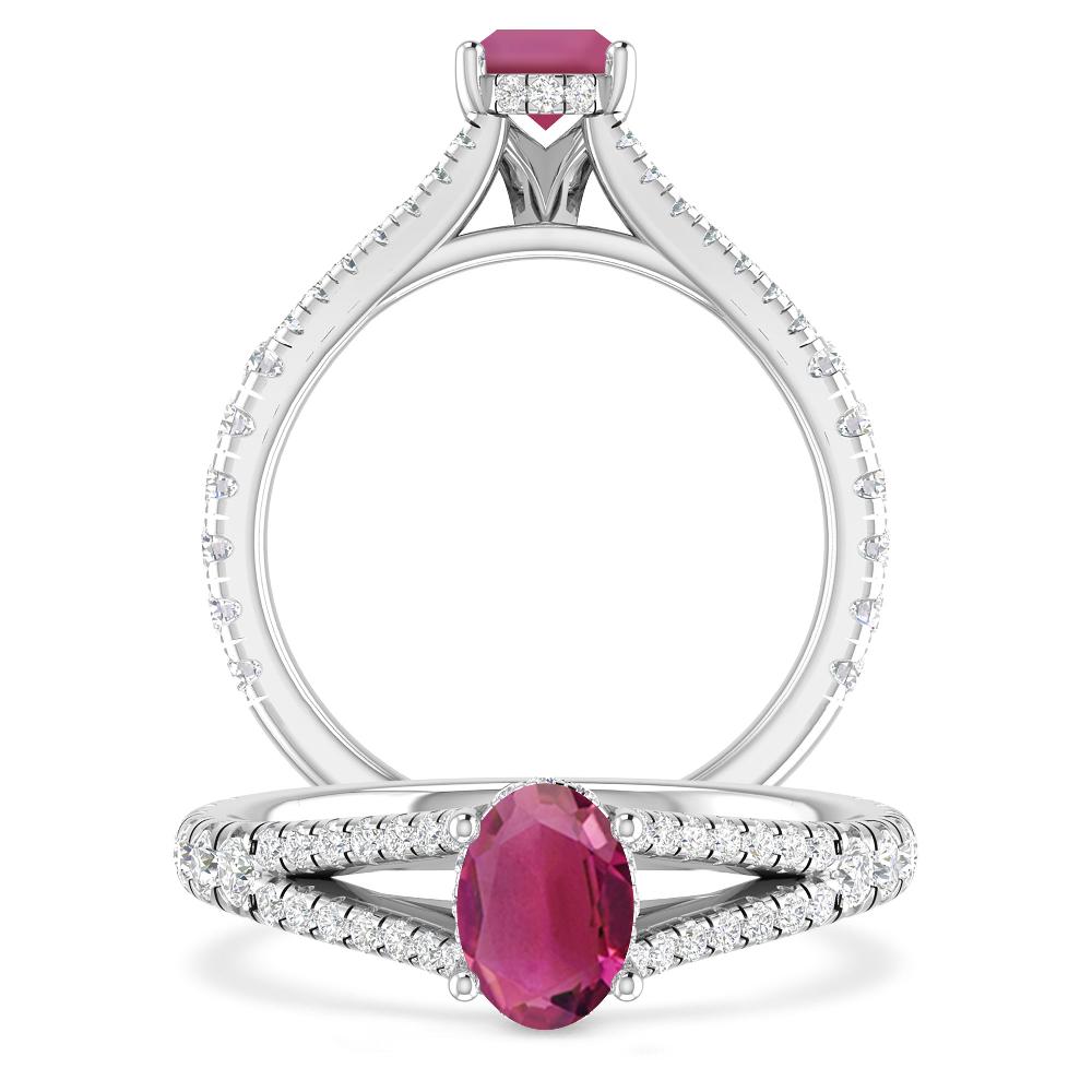 White Gold - Pink Tourmaline