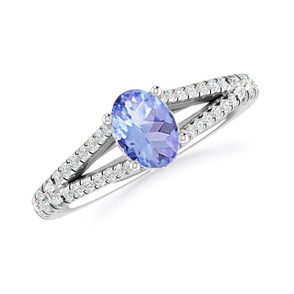 White Gold - Tanzanite