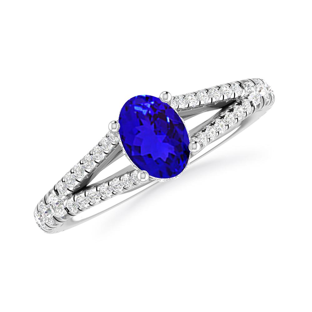 White Gold - Tanzanite