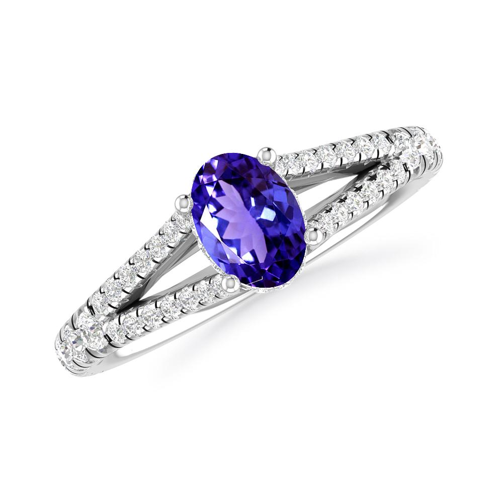 White Gold - Tanzanite