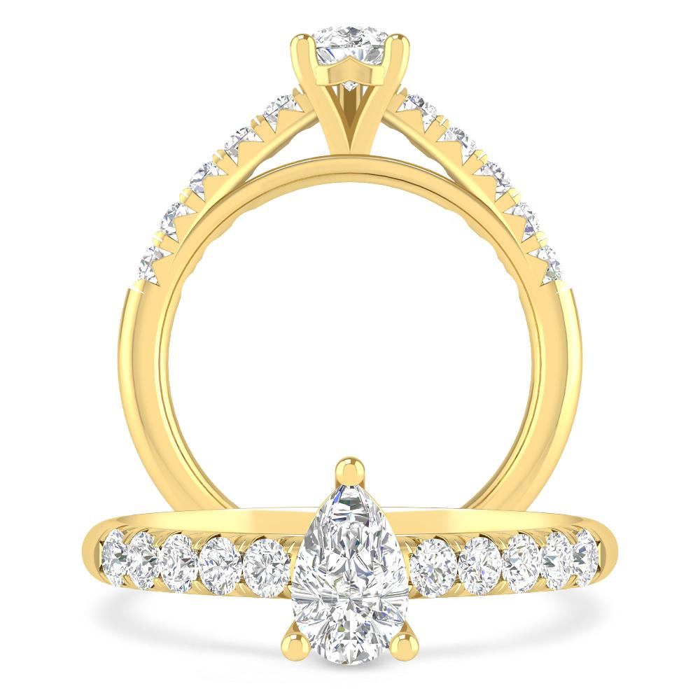 Yellow Gold - Pear