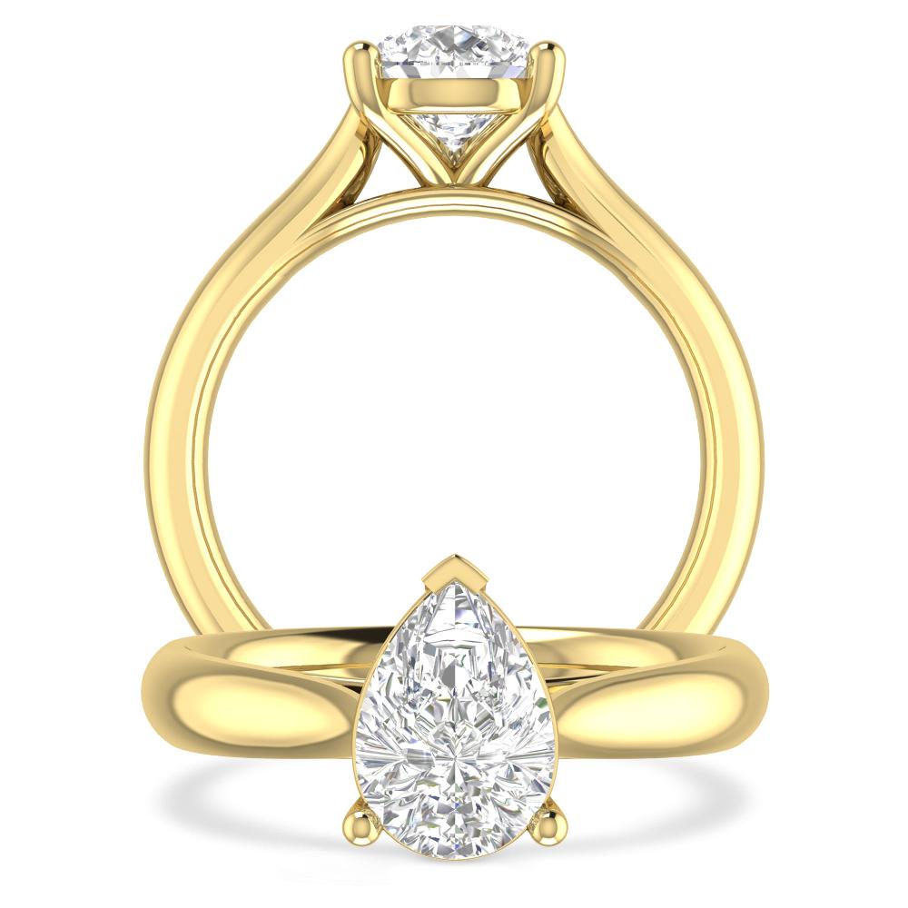 Yellow Gold - Pear