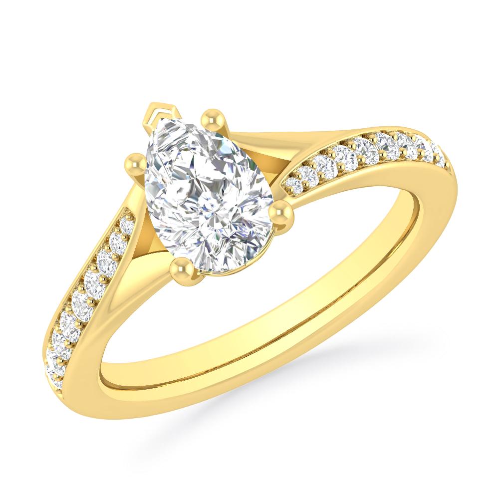 Yellow Gold - Pear