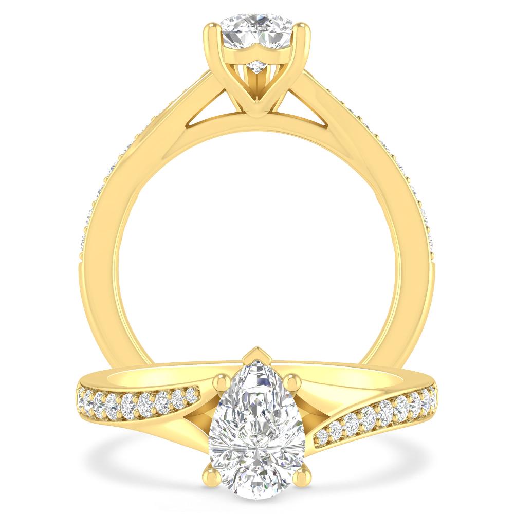 Yellow Gold - Pear