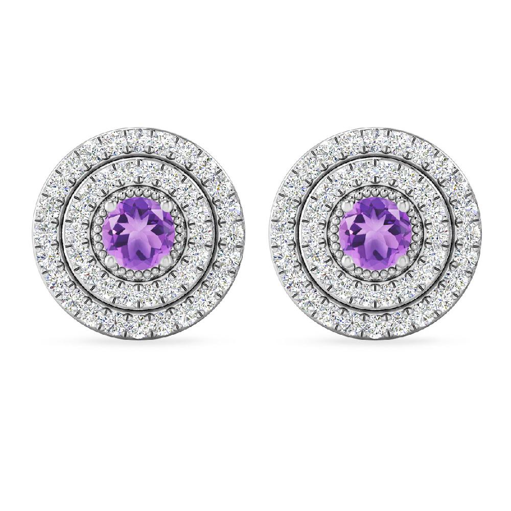 White Gold - Amethyst