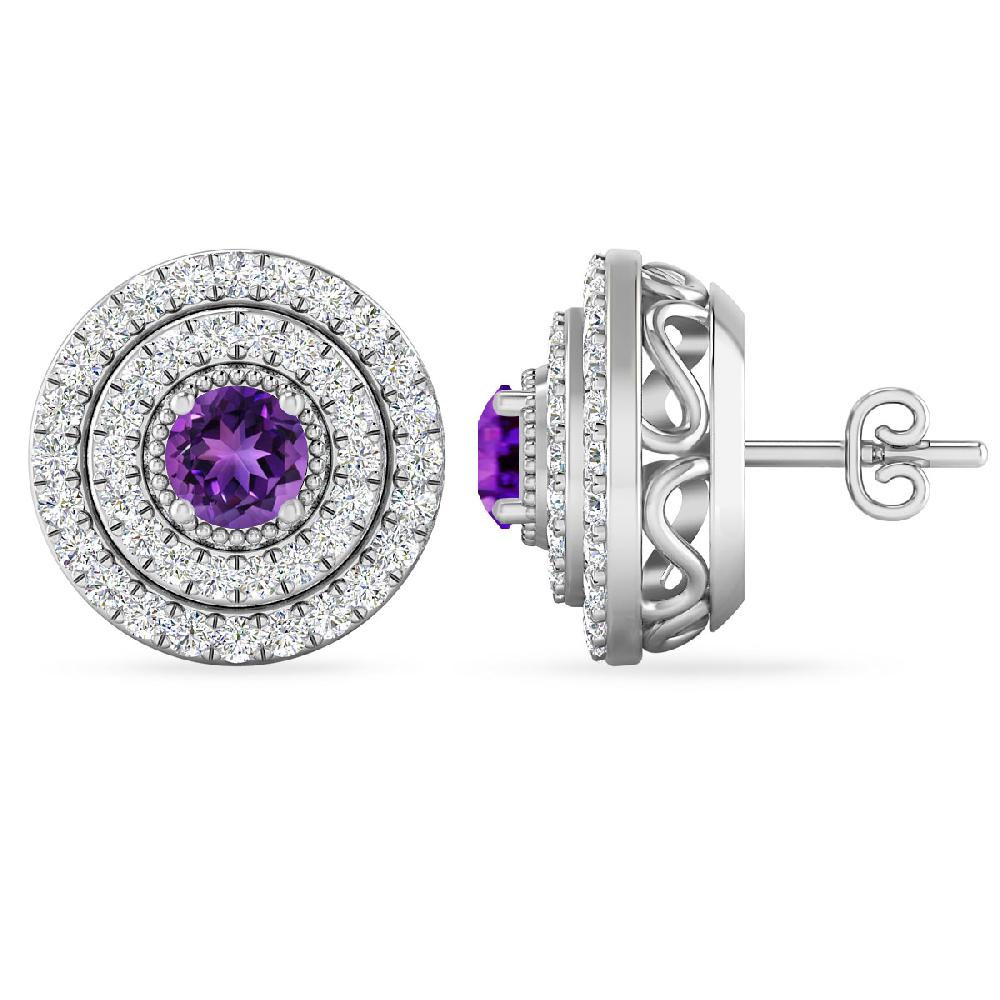 White Gold - Amethyst