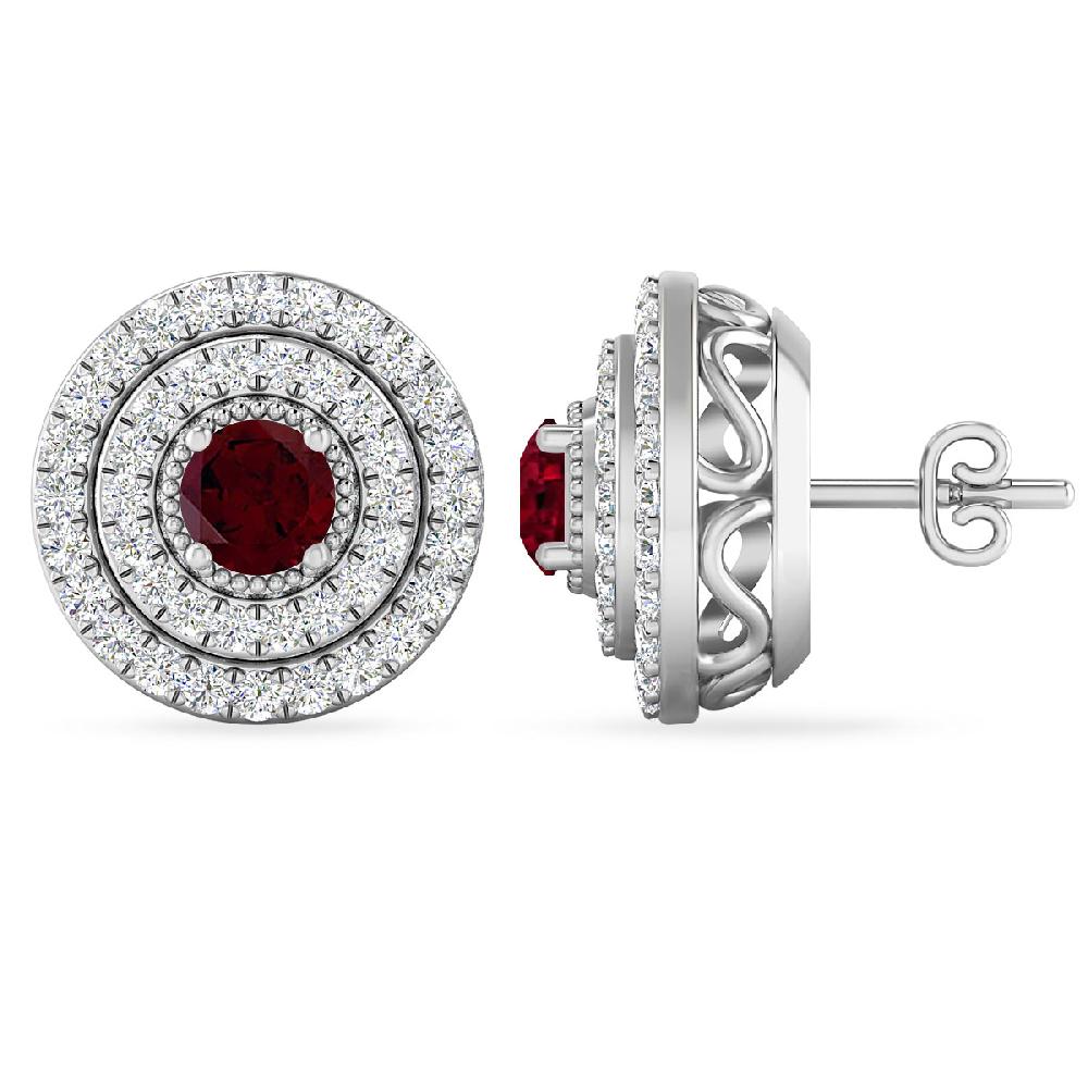 White Gold - Garnet