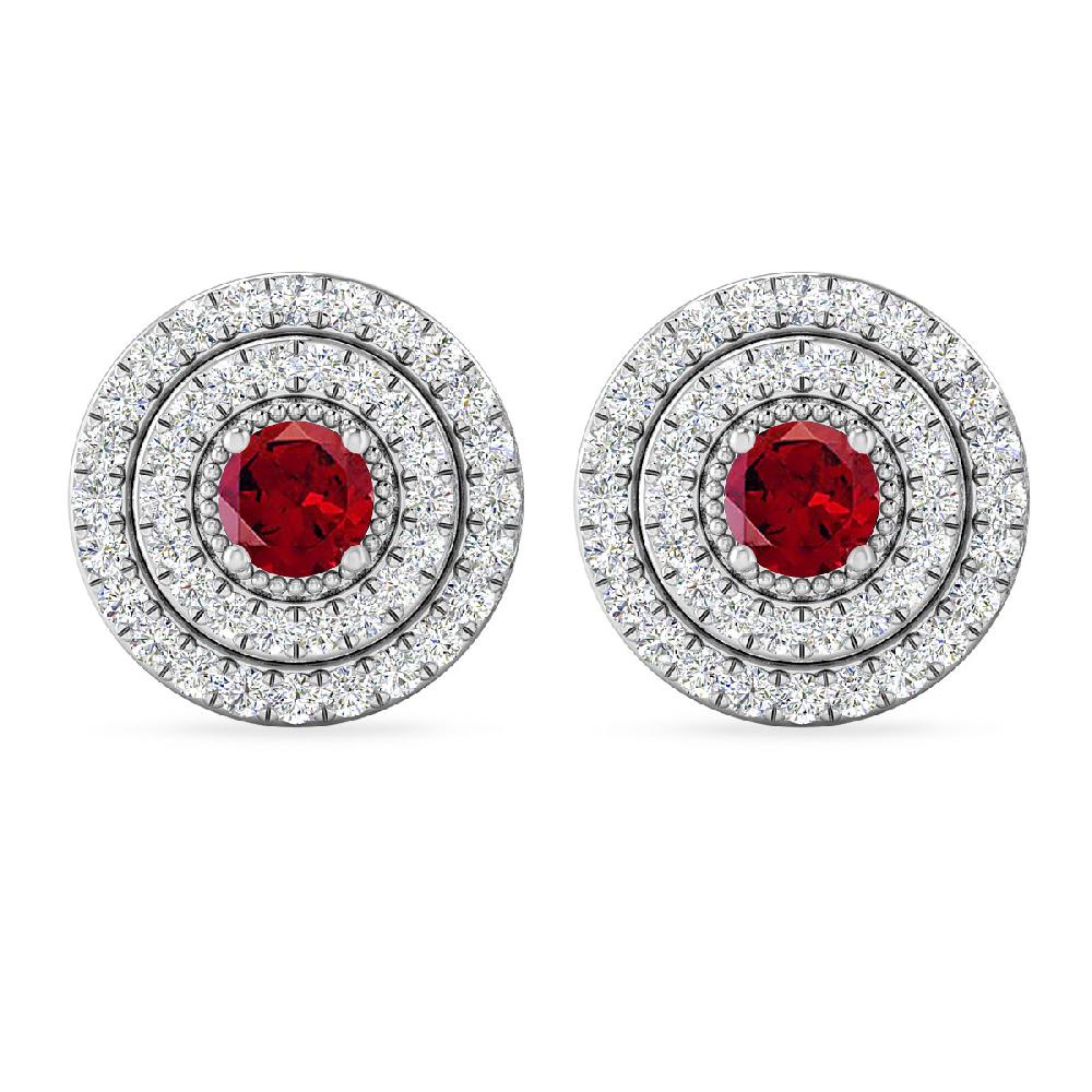 White Gold - Garnet