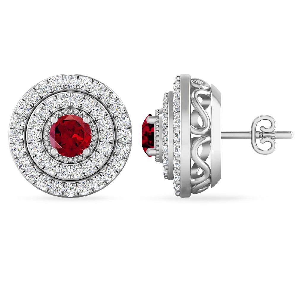 White Gold - Garnet